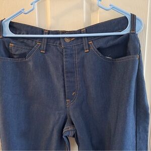 Levi bell bottom Blue Jeans